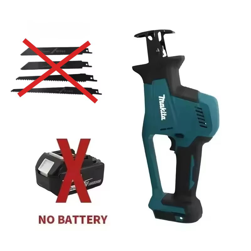 Scie à onglet portative Makita DJR189 18V sans fil, électrique, sans balais, rechargeable, pour bois