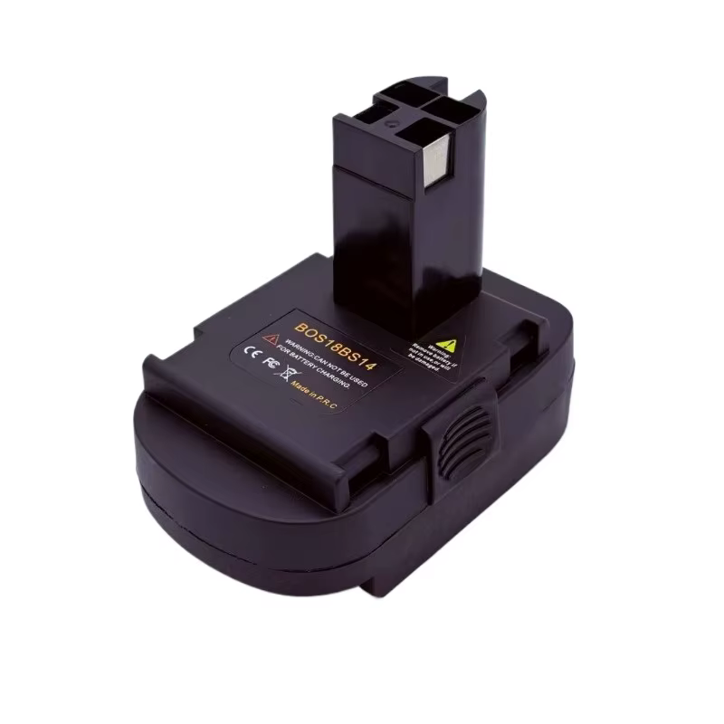Adaptateur de batterie BOS18BS14 pour outils Bosch 14,4 V, pour batteries lithium Bosch 18 V, outils