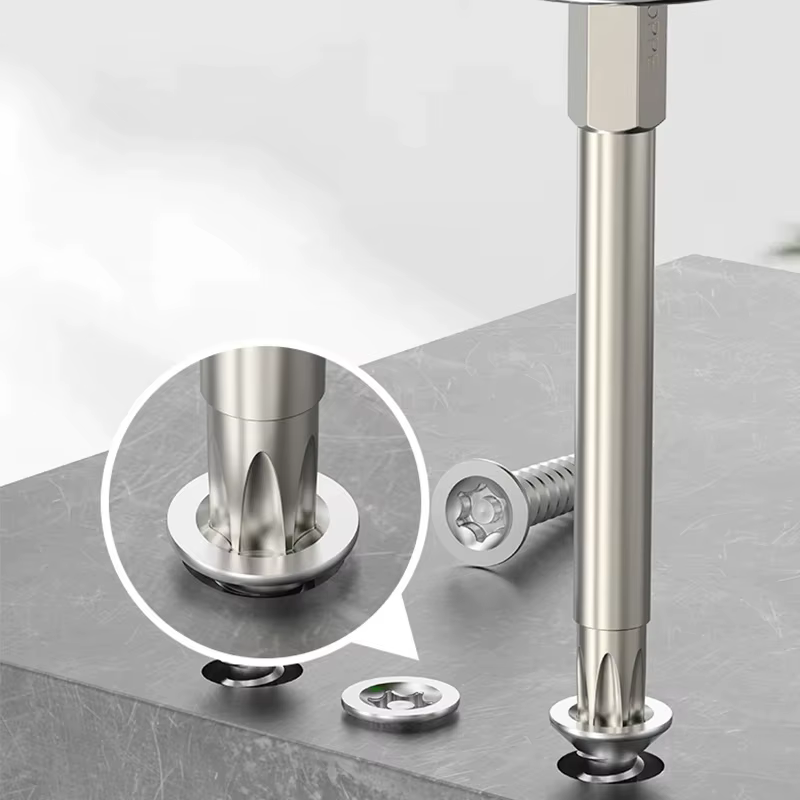 Jeu d'embouts de sécurité, tournevis inviolable, foret, embouts de tournevis magnétiques Torx à tête