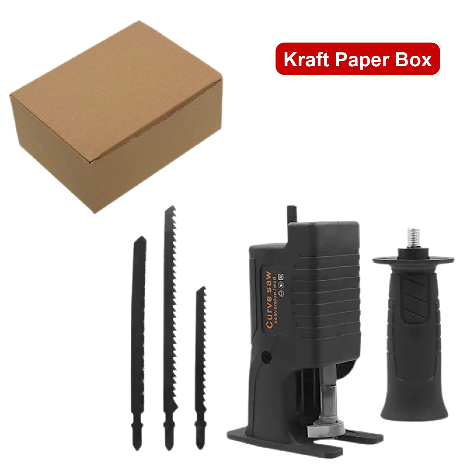 Adaptateur Perceuse en Scie Sabre Accessoire à Changement Rapide Coupe Bois Branches Tubes Métalliqu