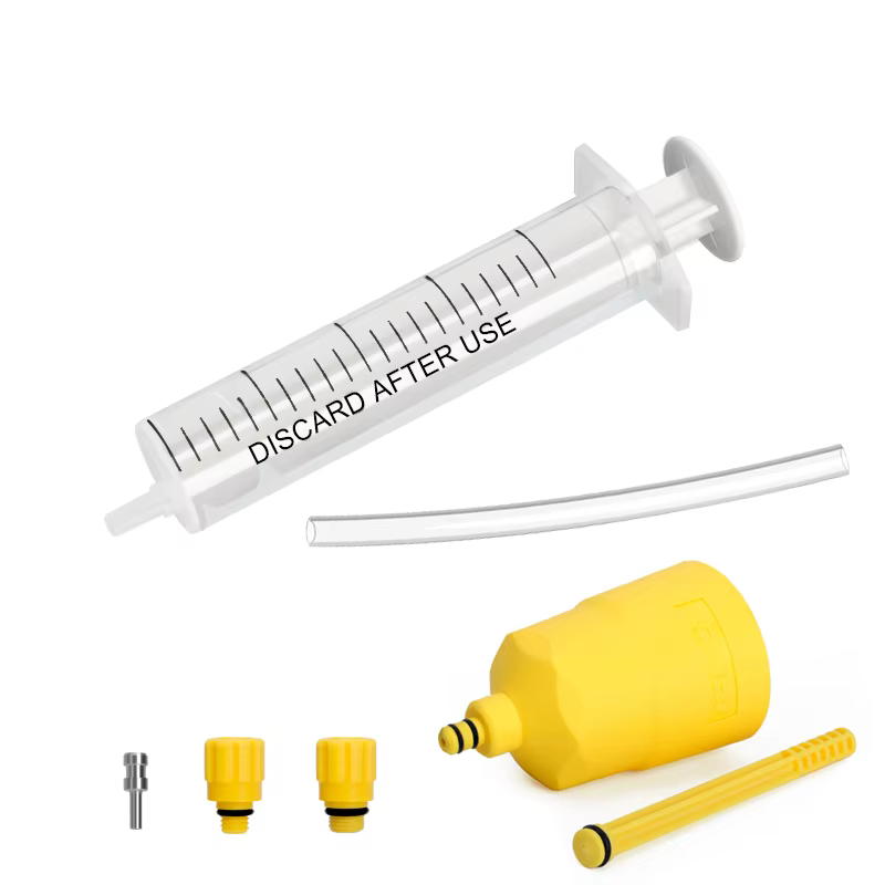 Kit de purge de frein de vélo pour Shimano, ensemble d'outils de purge de frein à disque hydraulique