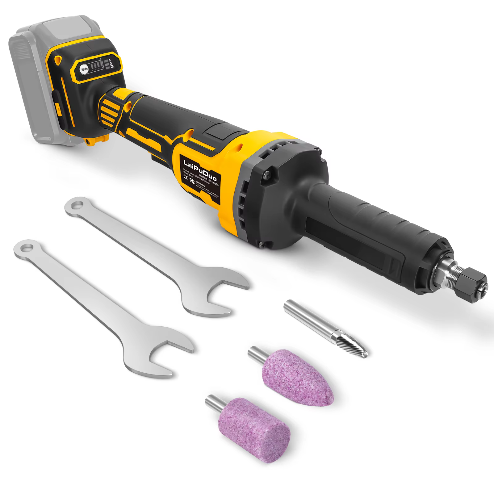 Meuleuse électrique sans fil pour batterie Dewalt 20V, 25000 tr/min, 4 vitesses, pour le meulage des