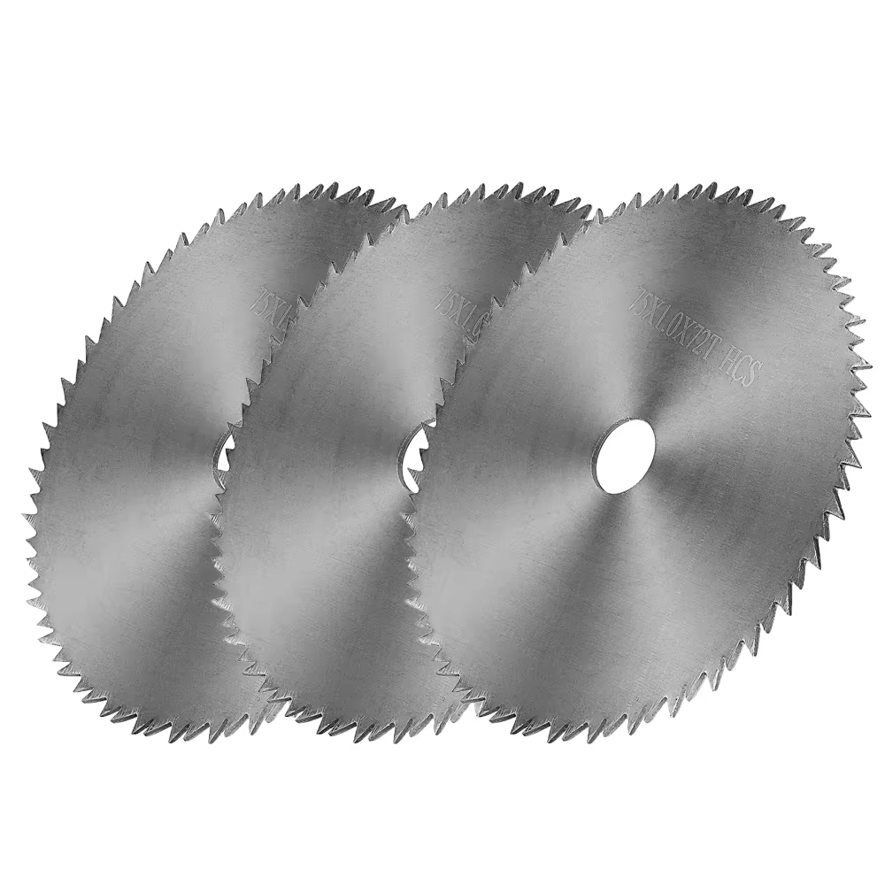 SI FANG 3 pièces 3 pouces 75mm Mini lame de scie circulaire 72 dents bois plastique métal disque de