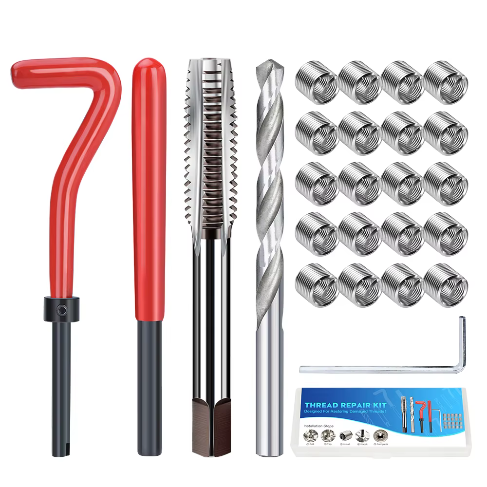 Kit de réparation de filetage XCAN M3 M4 M5 M6 M8 M10 M12 M14 Inserts de filetage de vis pour restau