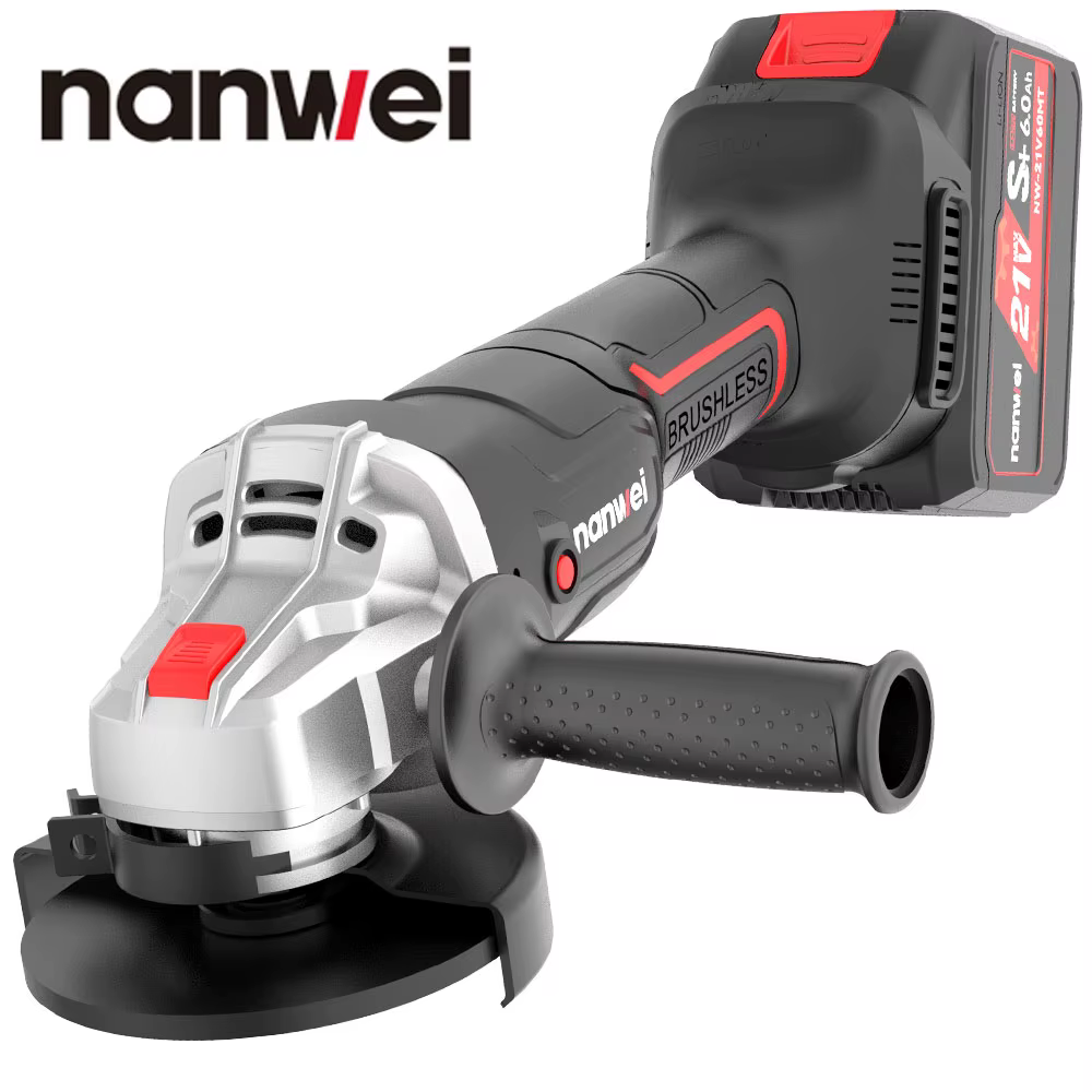 Meuleuse d'angle 125 mm 5000-9000 tr/min avec moteur sans balais 21V