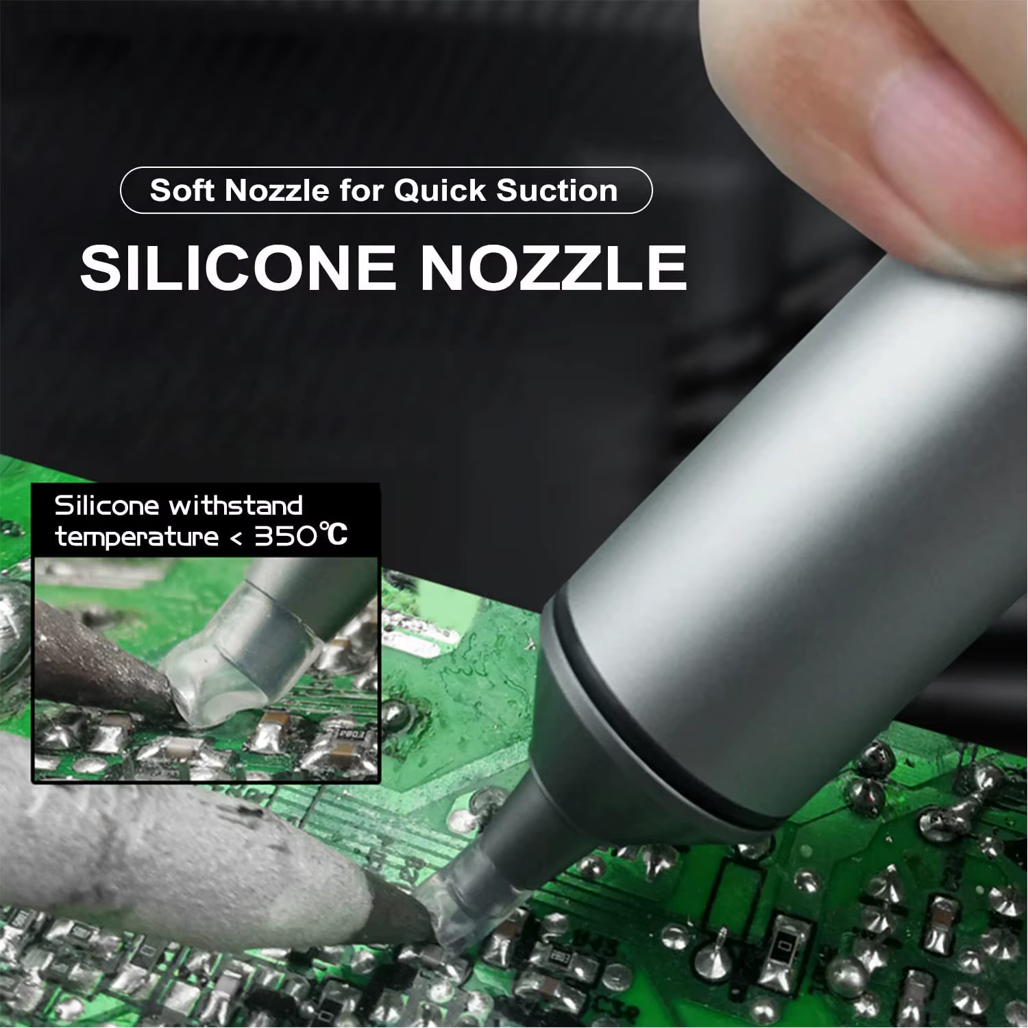 FrogbRo ventouse à souder fer à souder sous vide SS-02 outils de soudage professionnels pompe à dess