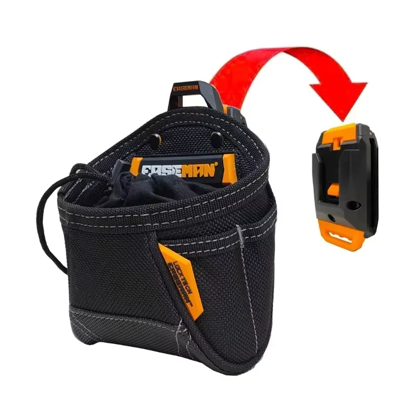 EASEMAN-Ceinture à outils professionnelle, sac à outils portable, perceuse électrique, confrontation