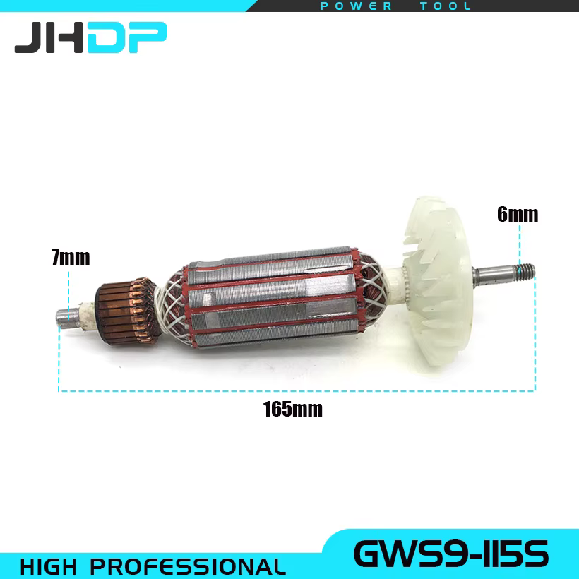Armature de remplacement 220V pour Bosch GWS9-115S GWS 9-115 S GWS9-125S GWS9-125, accessoires de me