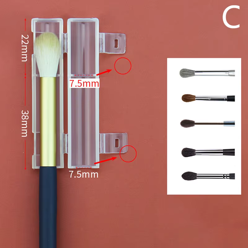 Juste de protection anti-poussière pour pinceaux de maquillage, accessoires de beauté
