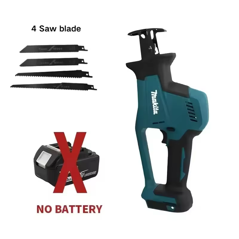 Scie sauteuse électrique sans fil Makita DJR189, sans balais, rechargeable, pour la coupe du bois et