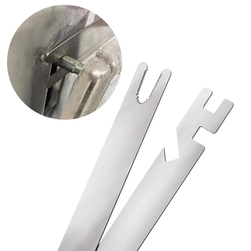 KAK 2 pièces outil de retrait de cylindre panneau de serrure de porte en acier inoxydable démonter c