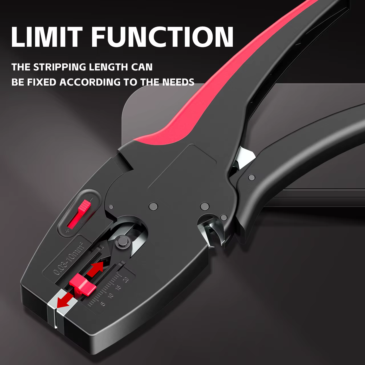 Pince à dénuder et coupe-fil automatique 2 en 1, outils robustes 0.03-10mm2/32-7AWG, Mini réparation