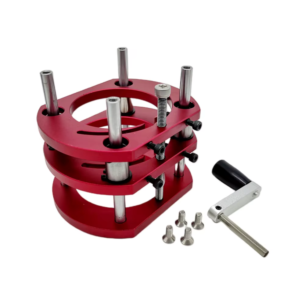 Artificiel évateur de routeur pour moteurs de diamètre 65mm, table de toupie de travail de calcul, p