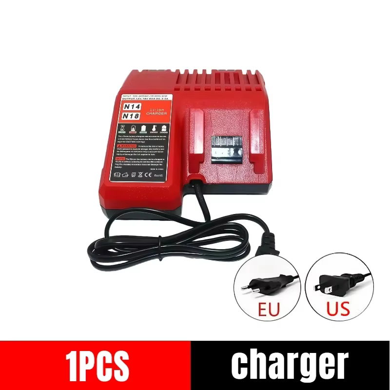 Batterie de remplacement au lithium rechargeable 9,0 Ah pour Milwaukee M18, pour perceuse-visseuse s