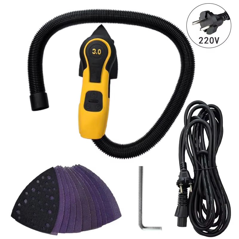 Sander triangulaire 3.0, moteur sans balais, vitesse variable, meuleuse orbitale pour cloisons sèche