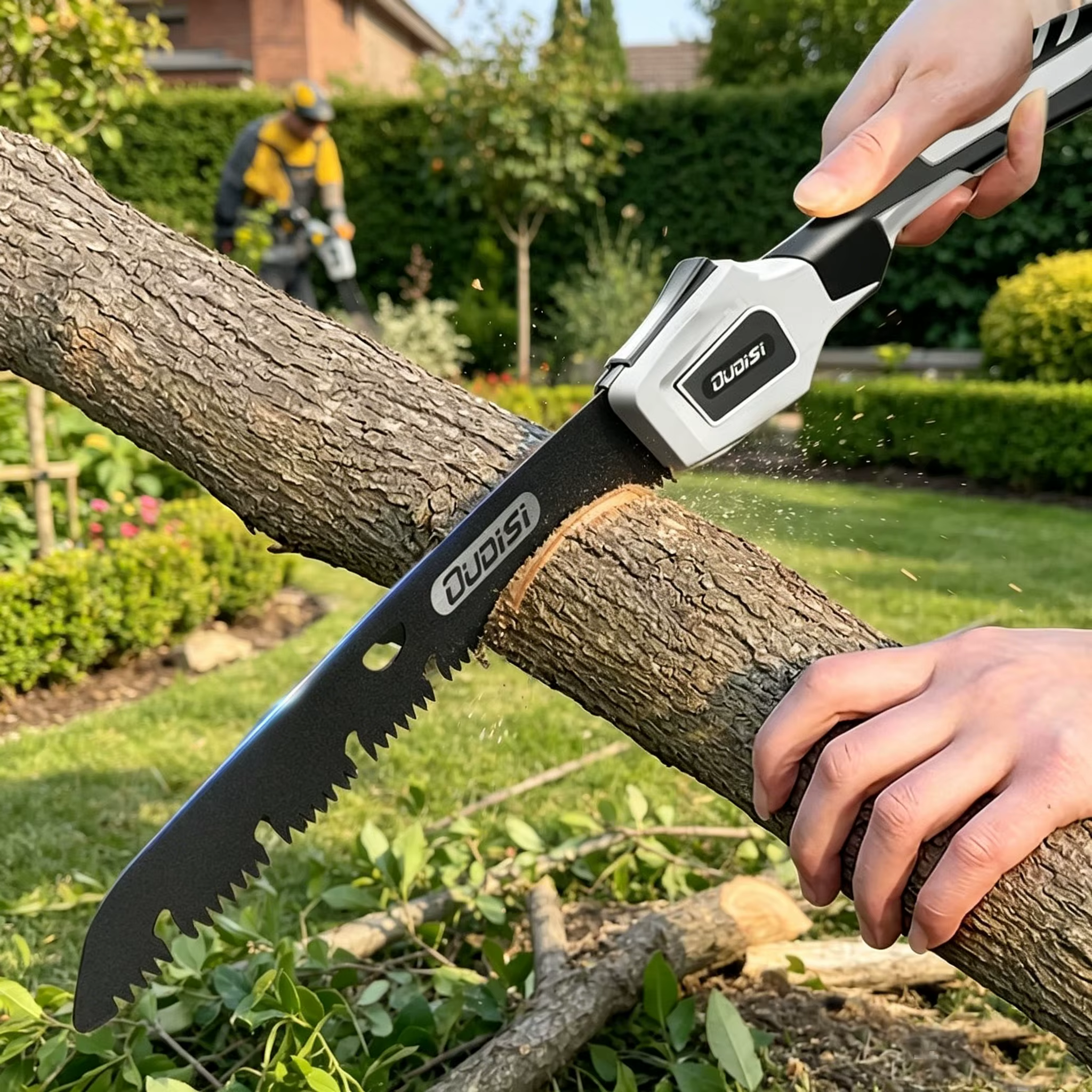 Scie pliante multifonction pour le travail du bois, scie à métaux pliante, scie à bois tranchante po