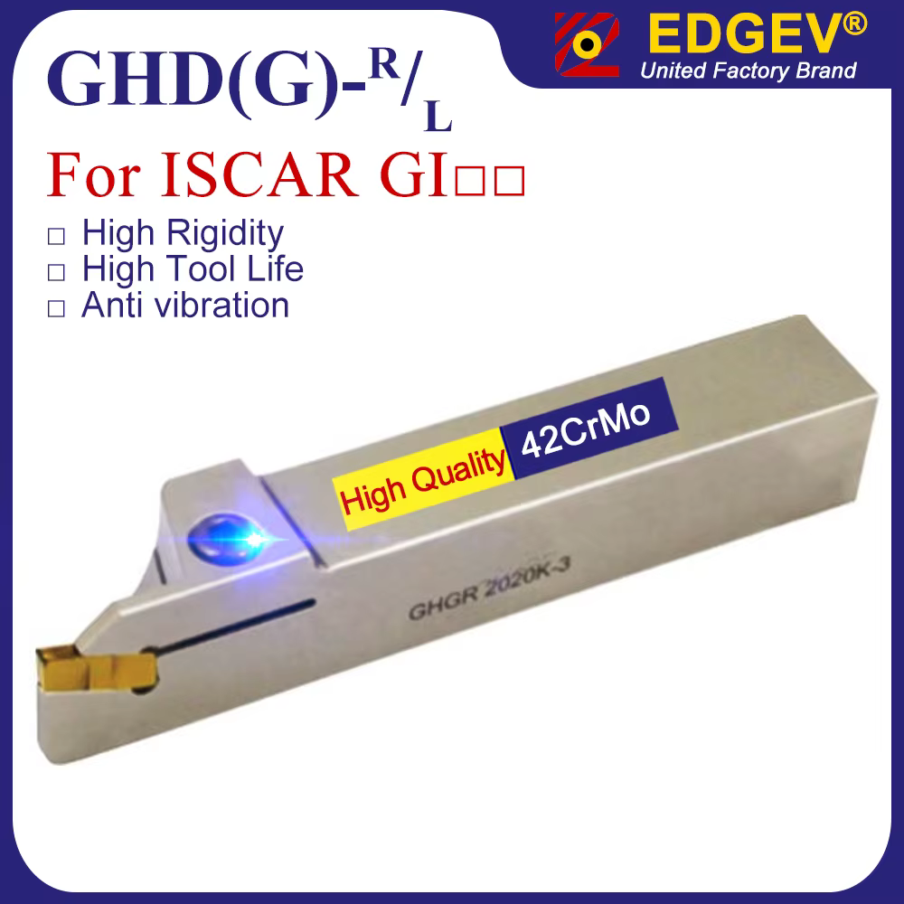 GHDR GHDL GHGR GHGL 1616 2020 2525 -3 4 5 Outil de rainurage GIP GIF GIA GIM TIP ISCAR Porte-inserts