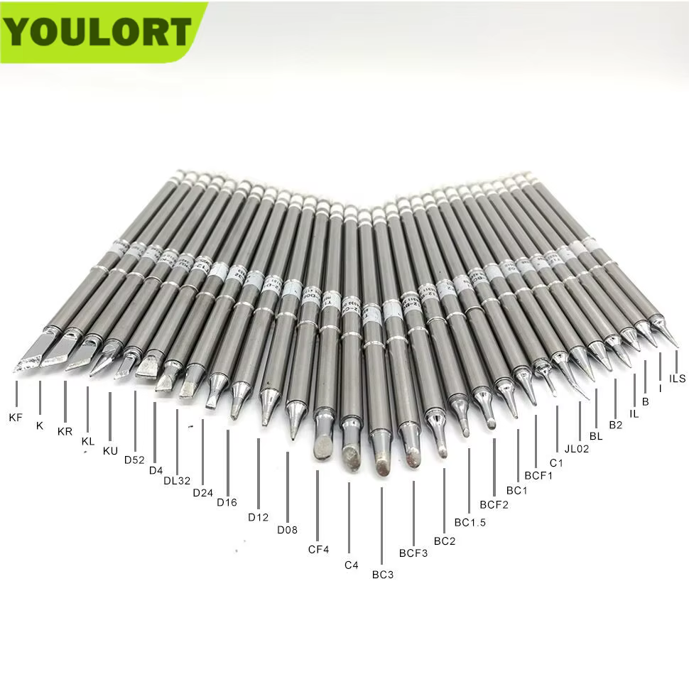 SHAPE série C T12 série pointes de fer à souder T12-CF4 T12-C4 BCF3 BC3 T12-BCF2 BC2 T12-BC1.5 C1 BC