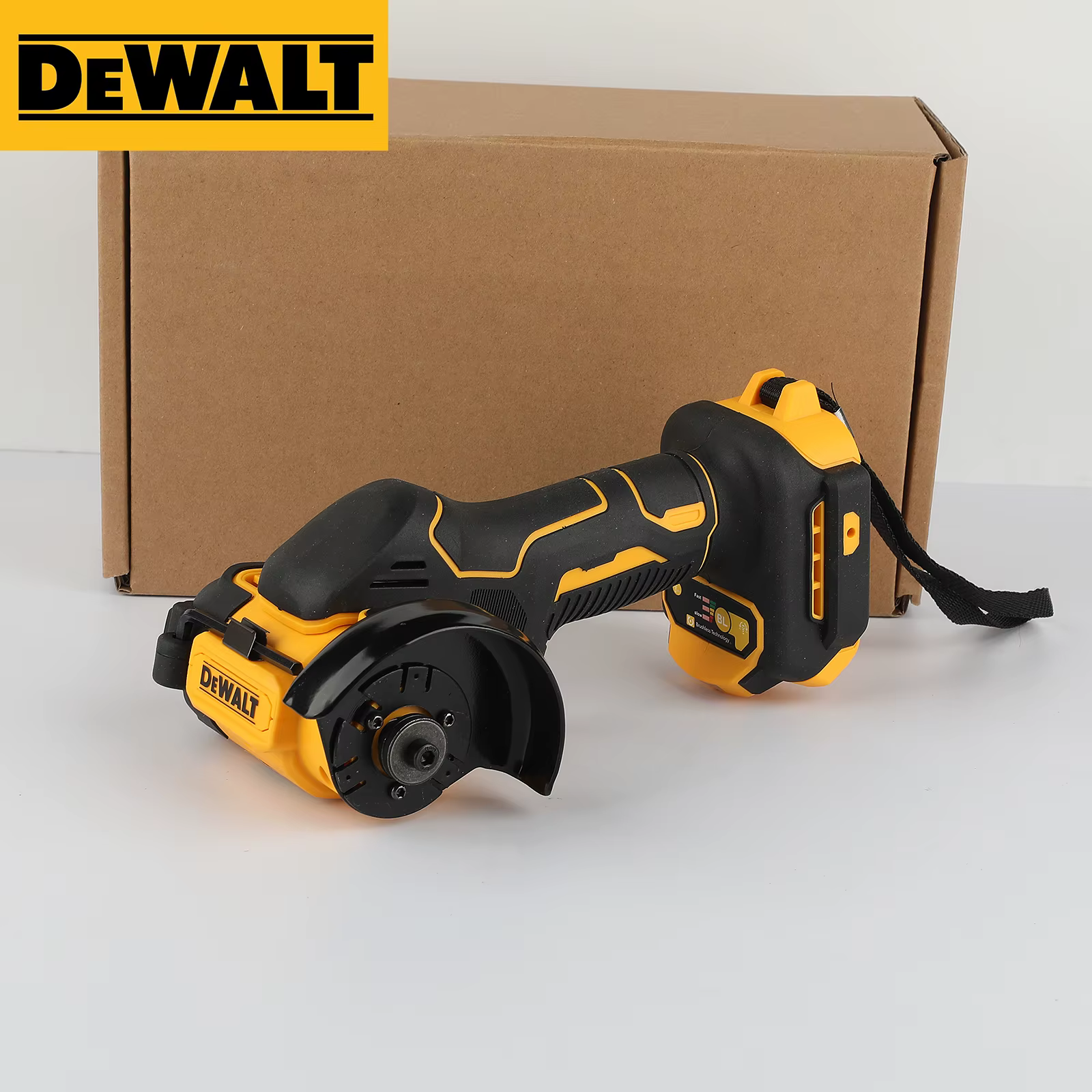 Meuleuse d'angle sans fil DeWalt 3 pouces, mini machine de polissage et de meulage, outils électriqu