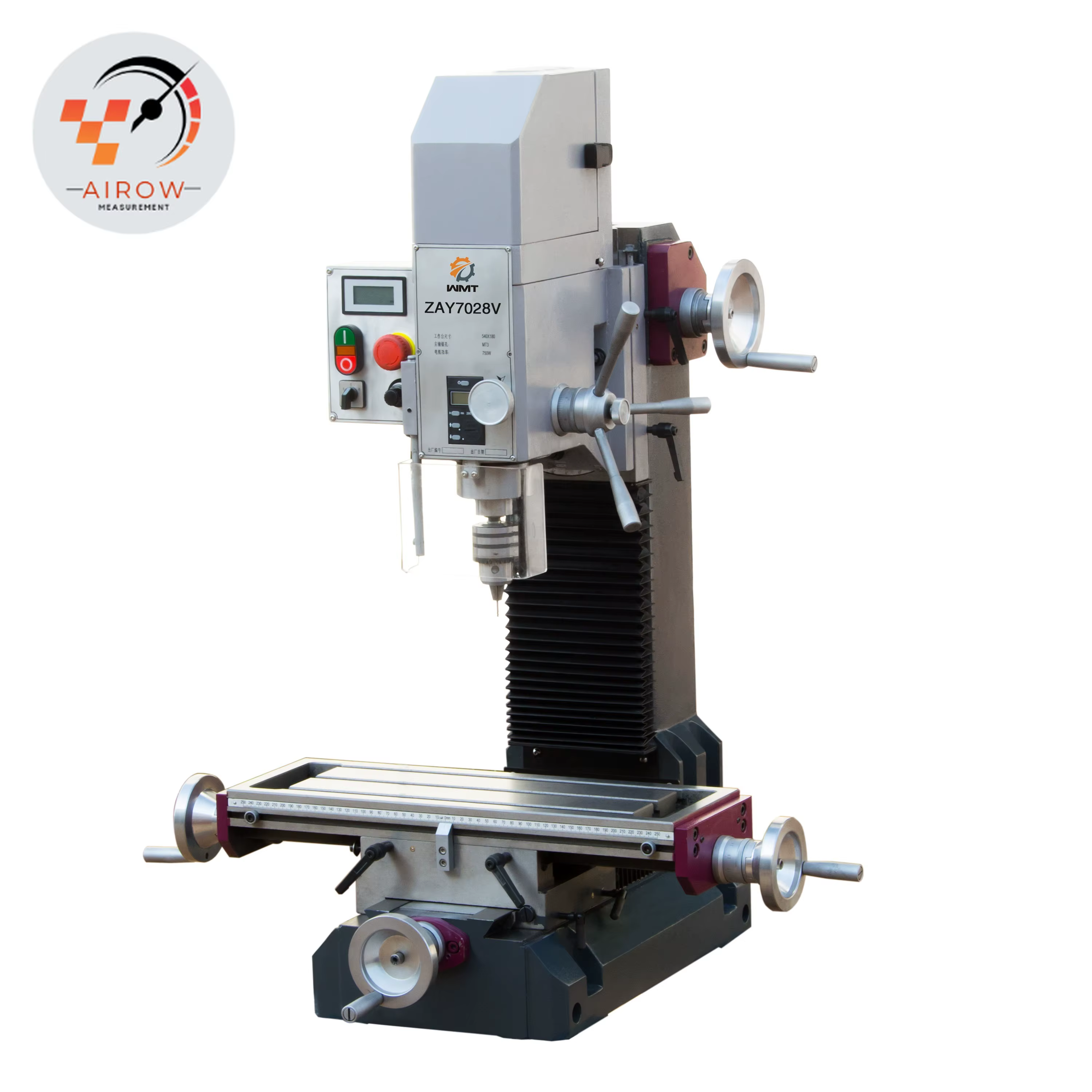 Machine de perçage et de fraisage à moteur sans balais Airow ZAY7028V à vitesse variable