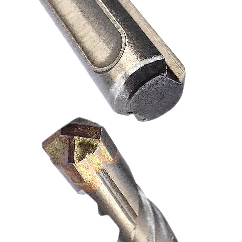 Tête de coupe transversale pour béton SDS Plus, marteau à double tarière 110mm 160mm 200mm, bloc de 