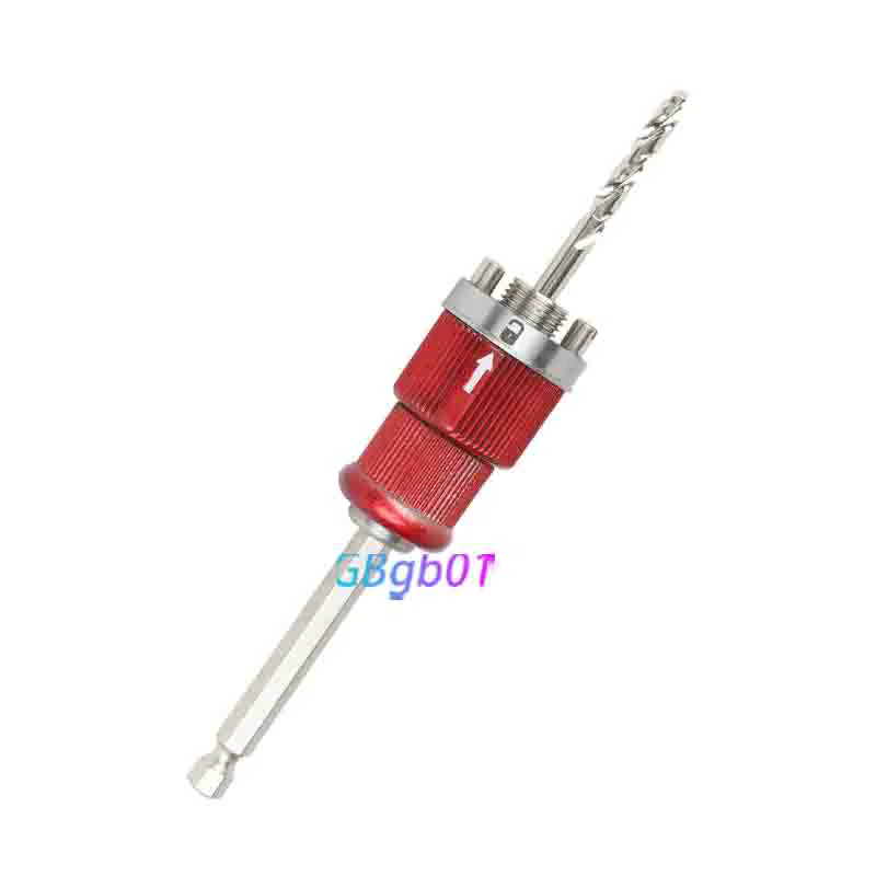 Adaptateur à queue hexagonale à dégagement rapide pour scie cloche | Installation/démontage rapide |