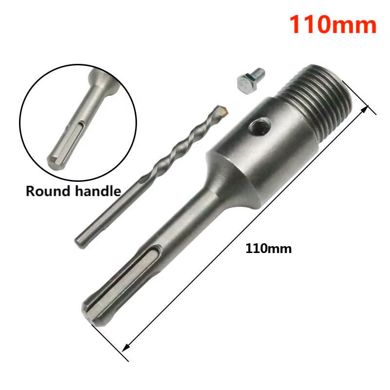 Scie cloche pour béton SDS 30-100mm, foret électrique à noyau creux, tige 110-320mm, outil de perçag