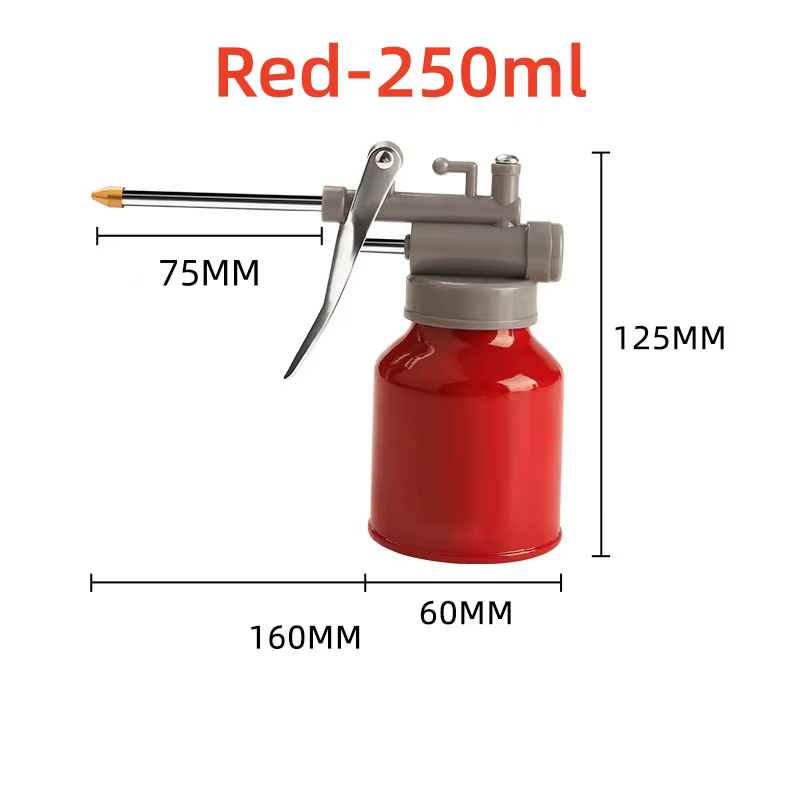 250ml huile peut bec pompe à pouce huileur huile peut Pot huile de lubrification haute pression buse