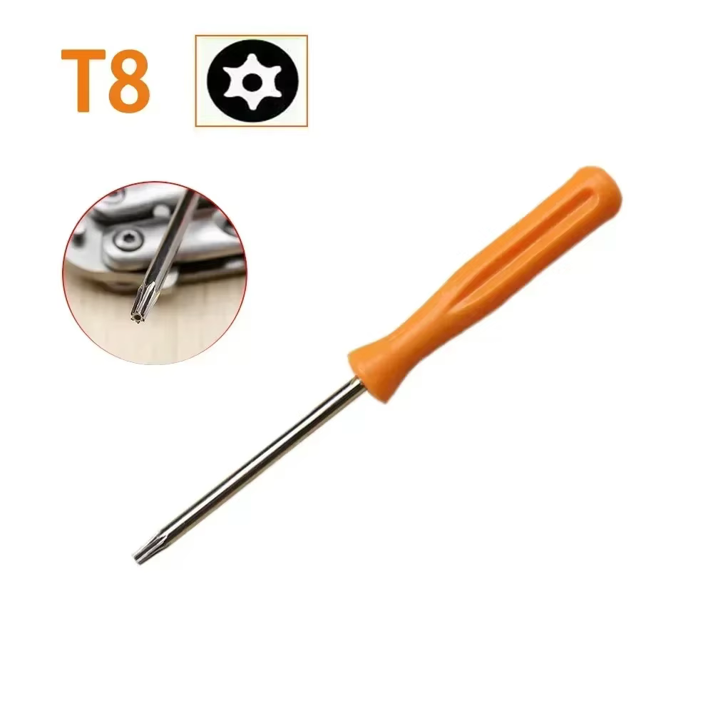 Tournevis d'ouverture de sécurité Torx T8, avec trou dans la pointe, tournevis de précision pour Con