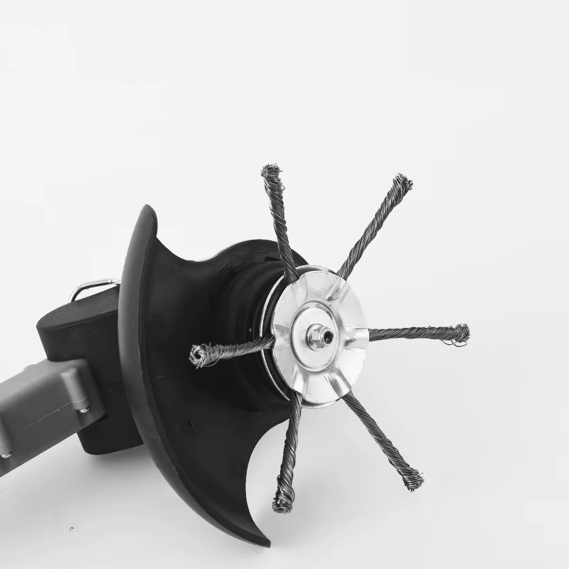 Tête de roue en fil d'acier, 15cm, 18cm, 20cm, 23cm, tête de coupe gazon, brosse universelle pour en