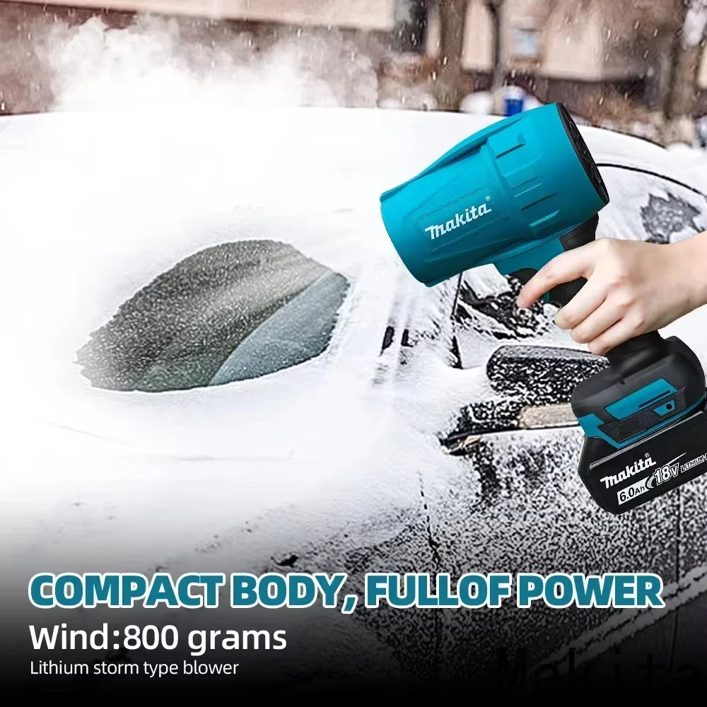 Makita 30000 tr/min ventilateur violent Turbo Jet ventilateur 18V plumeau d'air électrique vitesse d