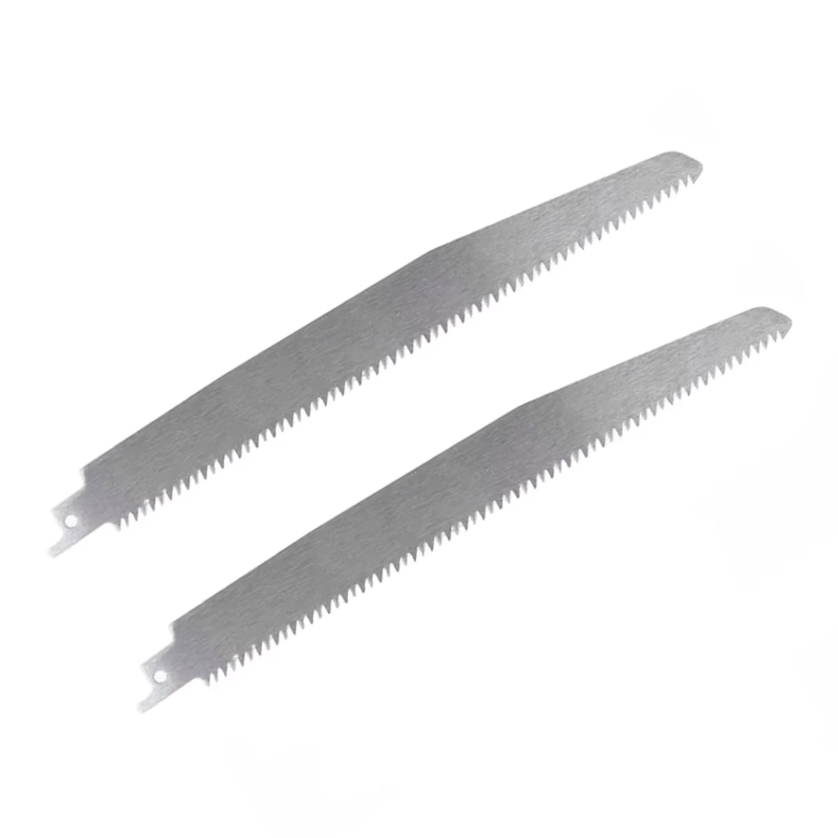 Lame de scie alternative en acier inoxydable, 2 pièces, lame de scie à viande non peinte, 5TPI, haut