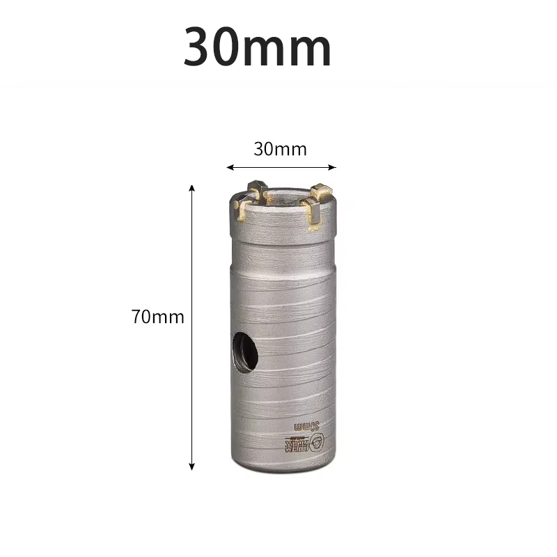 Couronne de perçage pour mur de béton, scie cloche SDS PLUS, perceuse à percussion, arbre rond, outi