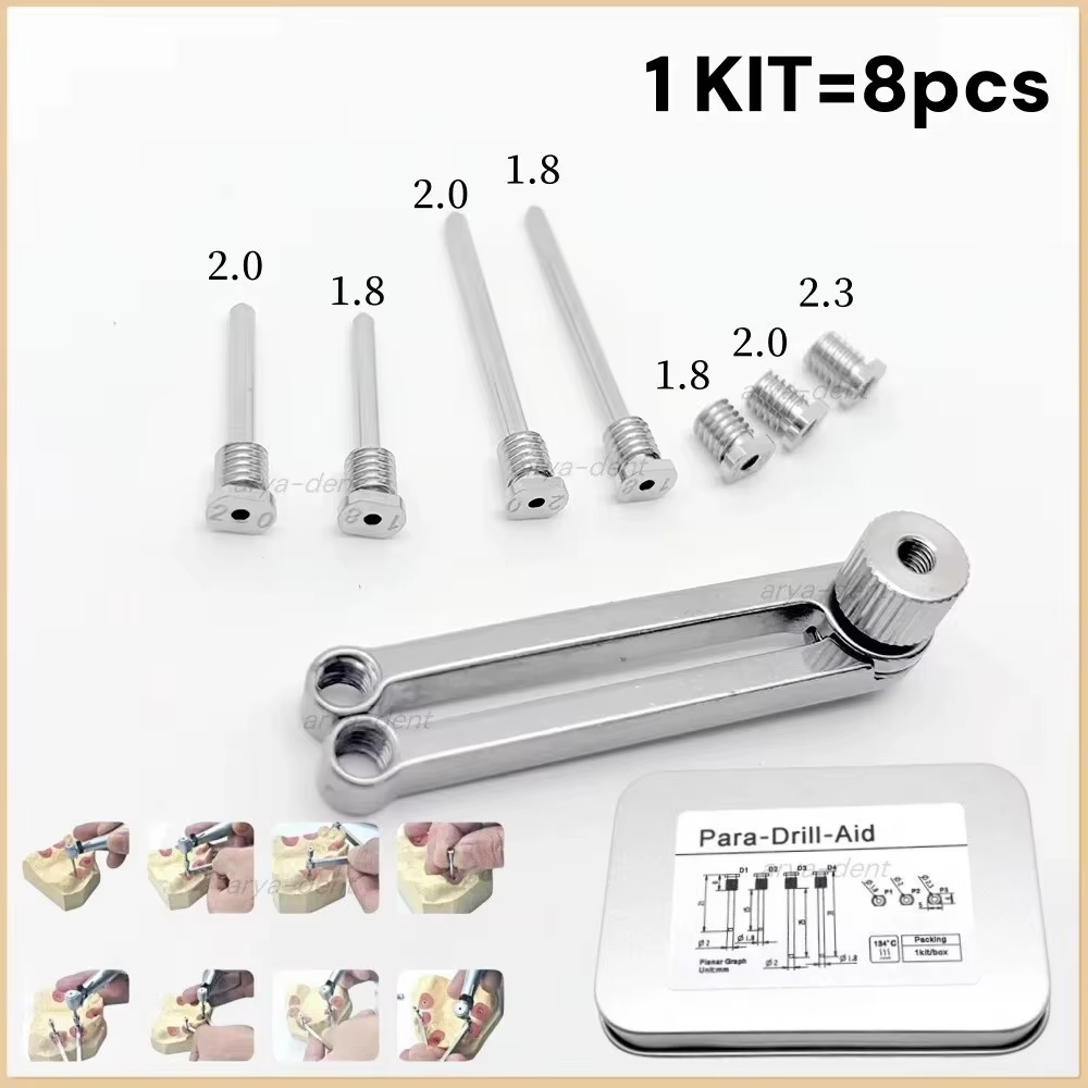 Outils dentaires Implant Para perceuse aide Guide d'implant outil Oral parallèle dentisterie Implant