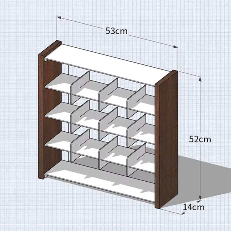 Supports de rangement multifonctionnels, étagères flottantes, grand organisateur de bureau, étagère