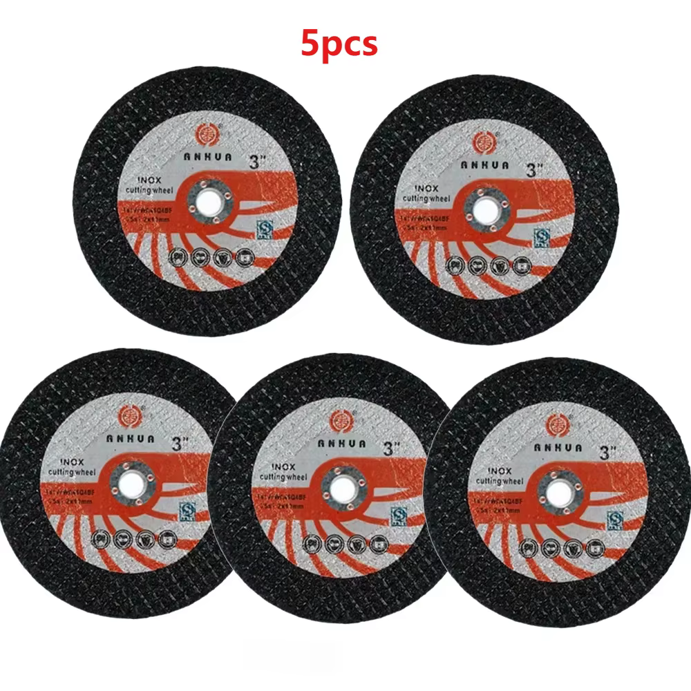 5/10 pièces 75mm Mini disque de coupe circulaire résine meule pour meuleuse d'angle polissage disque