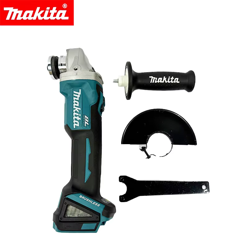 Meuleuse d'angle sans fil Makita DGA506 18V, roue de 125 mm, outil électrique pour la découpe et le 