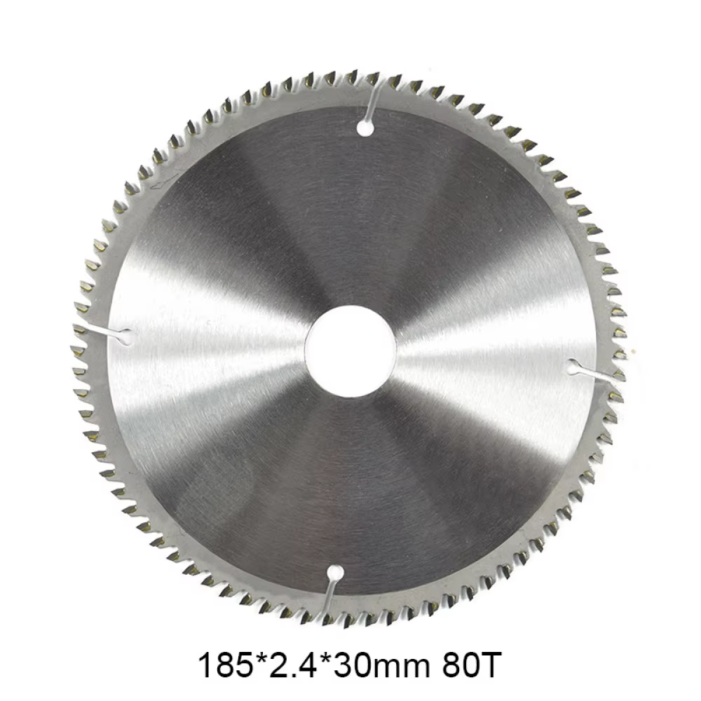 Lame de Scie Circulaire à Pointe en Carbure de 185mm, Disque de Coupe pour Alésage de Bois, Outil Él