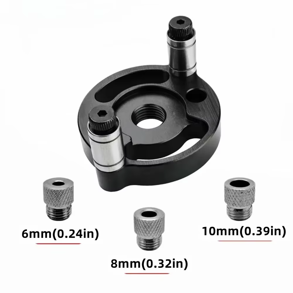 Guide de perçage portable pour le bois, outil de centrage automatique pour le perçage de trous, adap