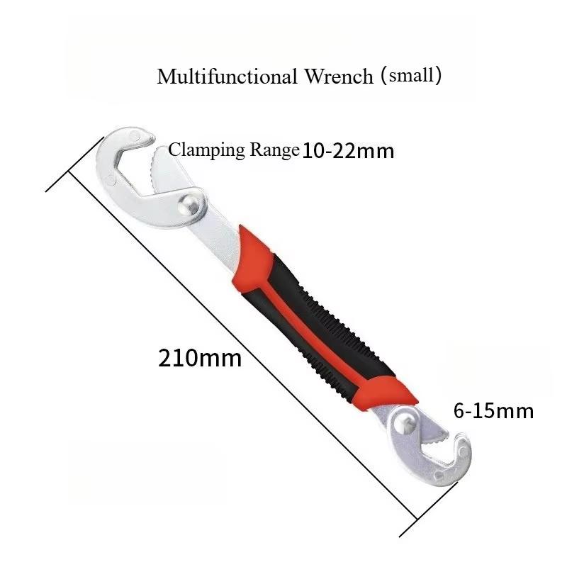 Clé multifonctionnelle réglable pour boulons cannelés, clé à cliquet portable pour filtre à huile, r
