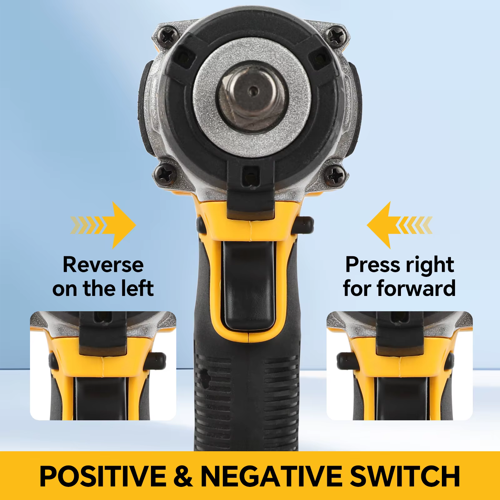 Clé à chocs sans fil DEWALT DCF922 610 Nm à couple élevé 20 V sans balais pour l'entretien automobil