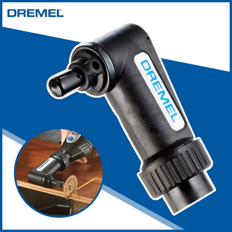 Adaptateur de perceuse à angle droit Dremel 575 original, convertisseur d'angle 90 °, pour meuleuse 