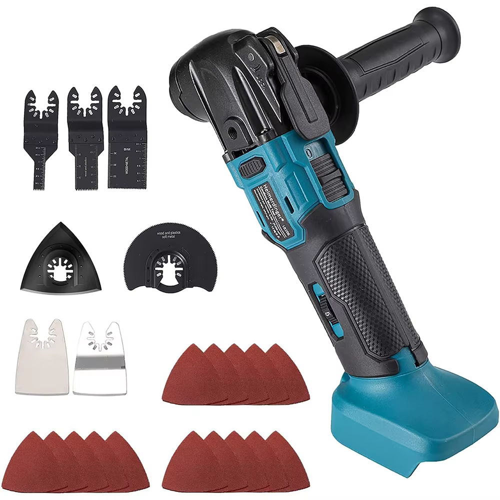 Outil multifonction oscillant sans fil, sans balais, 18V, pour le travail du bois, compatible 1830 1
