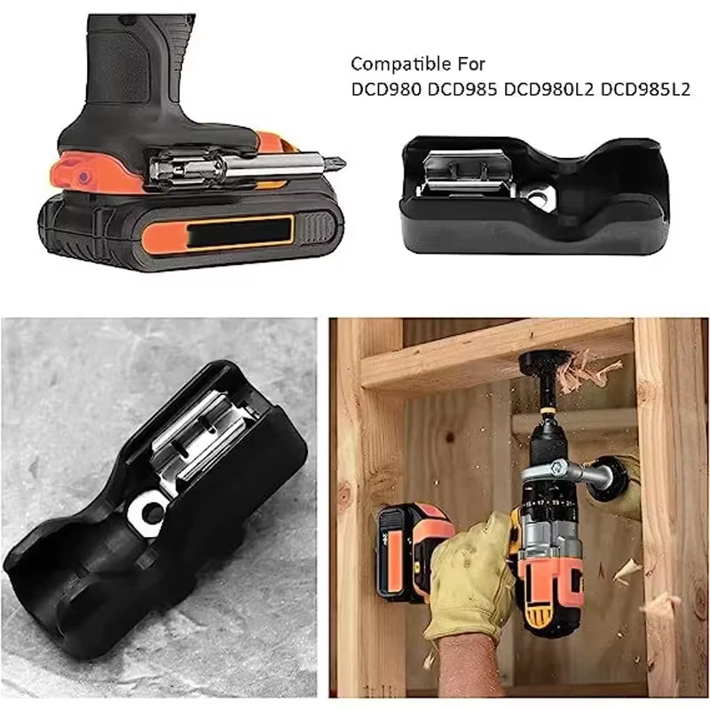 Pour Makita/Dewalt/Milwaukee porte-embout crochet double porte-embout pour accessoires d'outils élec