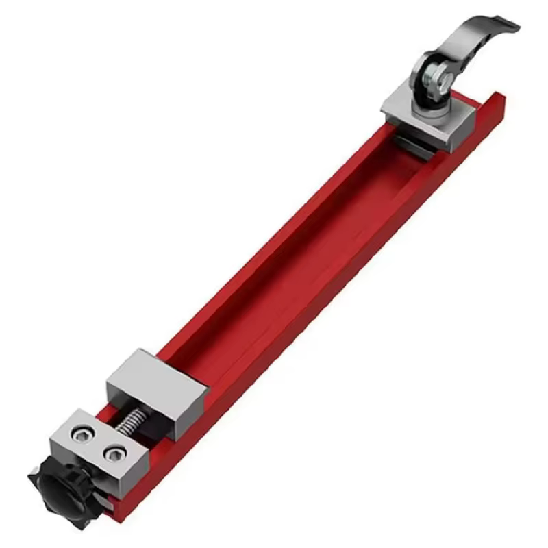 Guide de base de machine de découpe réglable en aluminium pour le travail du bois, guide circulaire 