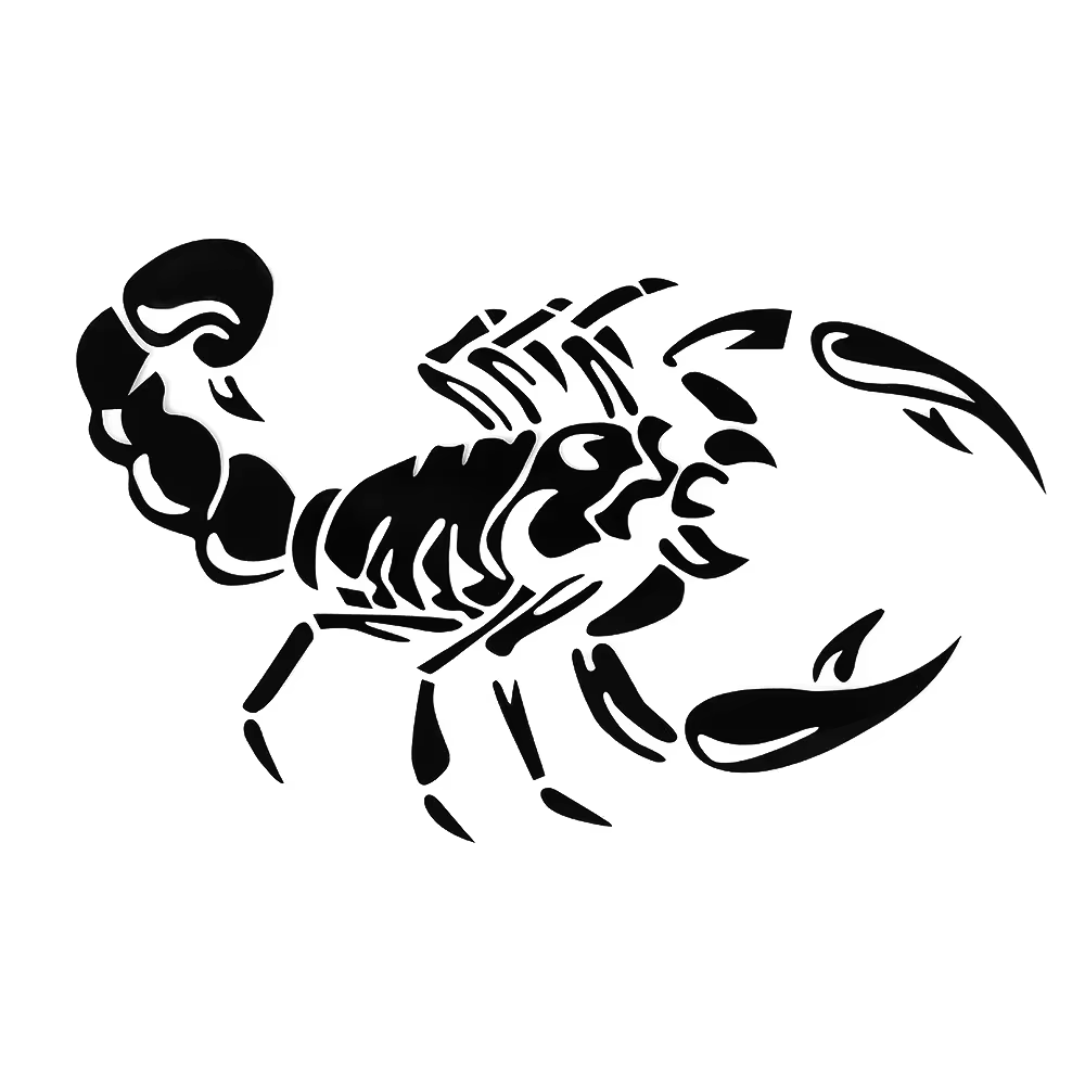 Autocollants Big Scorpion pour Auto, Accessoires de Protection Solaire, Produits Personnalisés, Déco