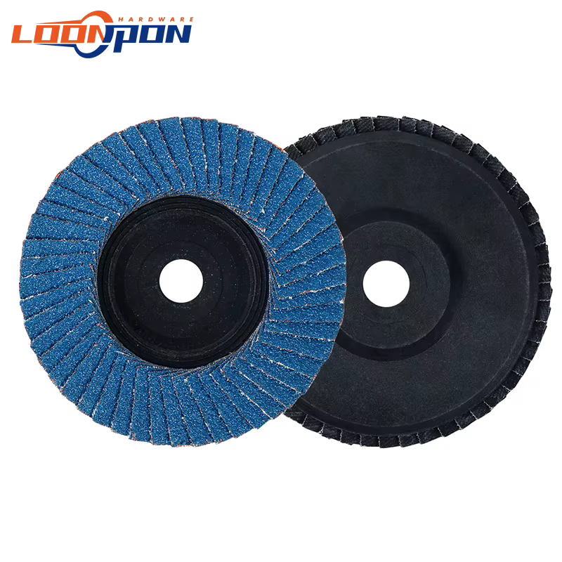 75mm meules disques à lamelles de 3 pouces pour meuleuse d'angle métal 80 # Haute qualité 2-10 piè