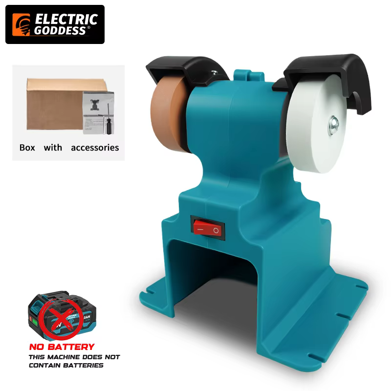 Meuleuse électrique sans fil Electric Goddess 200W pour batterie Makita 18V Pierre à polir et à af