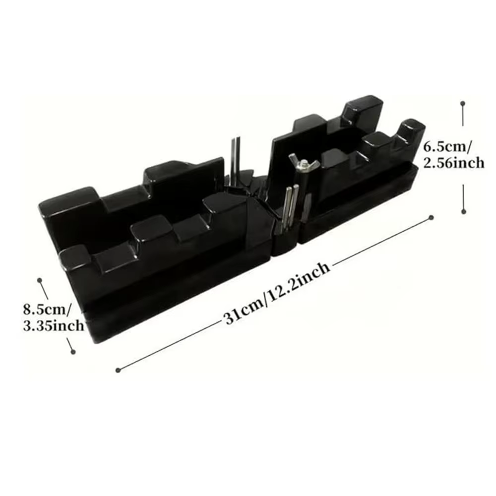 Outil de mesure et de coupe d'angle 2-en-1 pour le travail du bois, kit de règle d'angle pour cadres