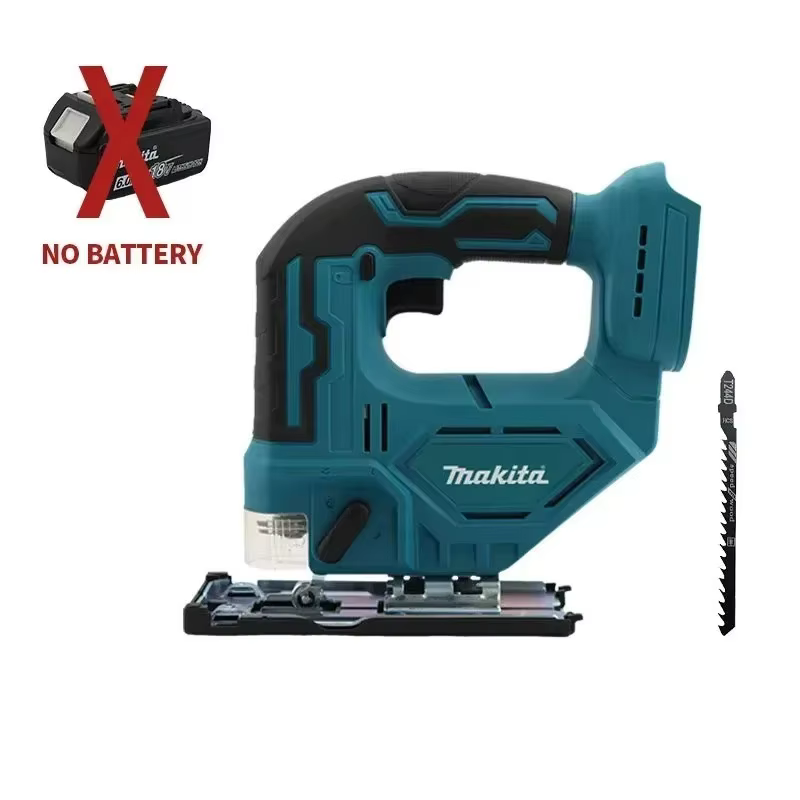 Makita DJV182Z 340W scie sauteuse sans brosse 18V sans batterie avec lame de scie poignée de baril s